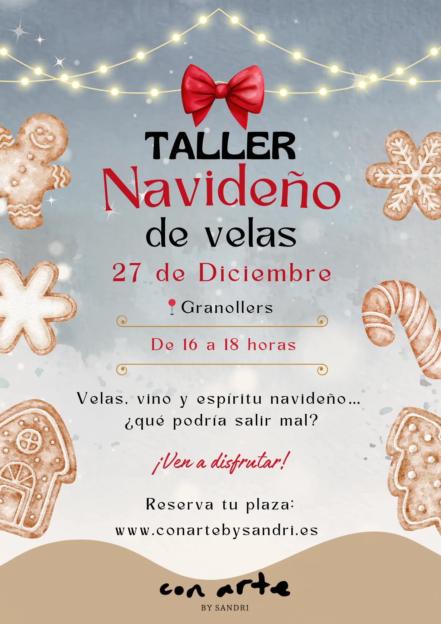 Taller de velas 27/12