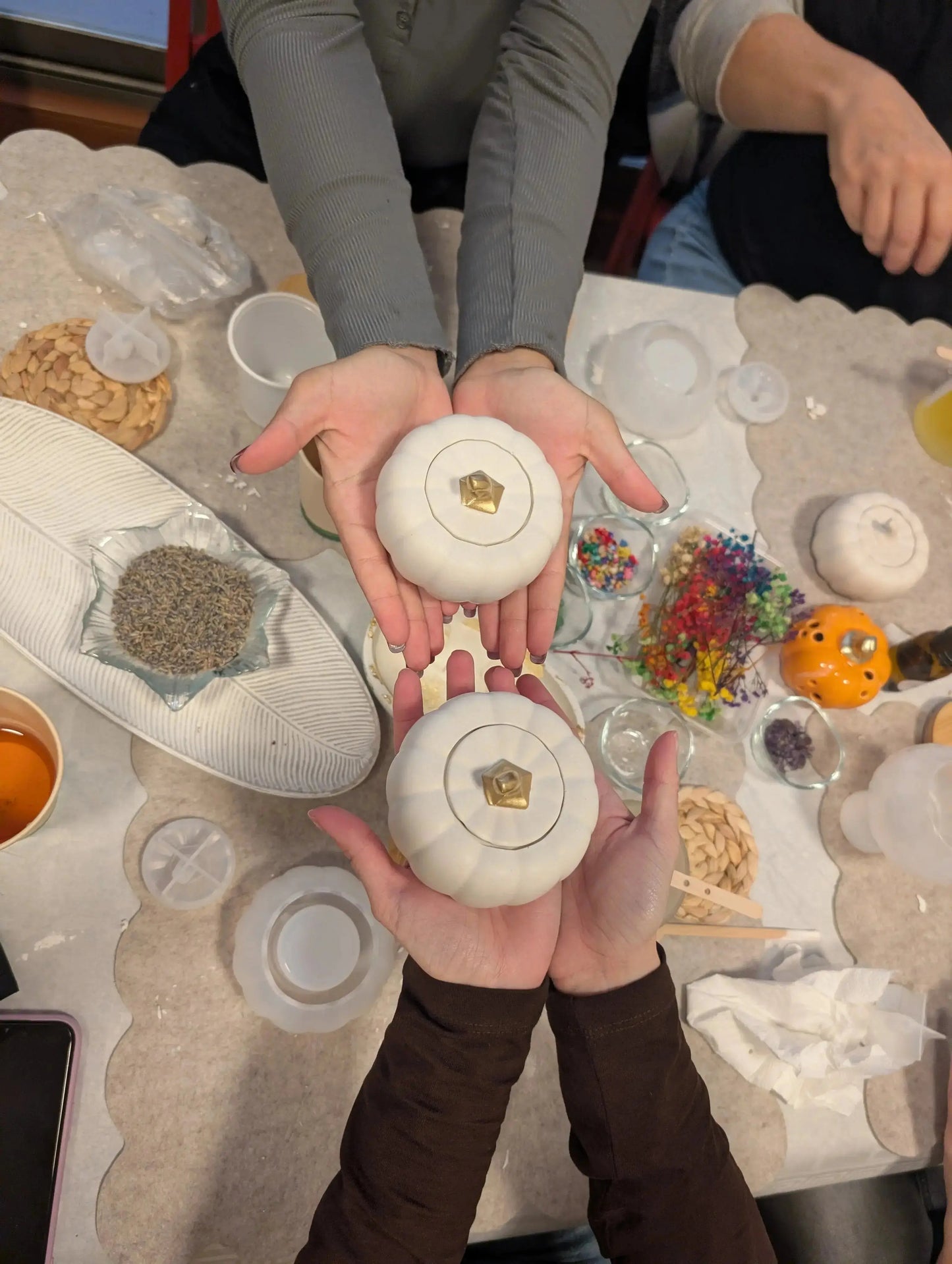 Taller de velas 20/12