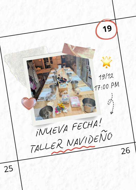 Taller de velas 19/12