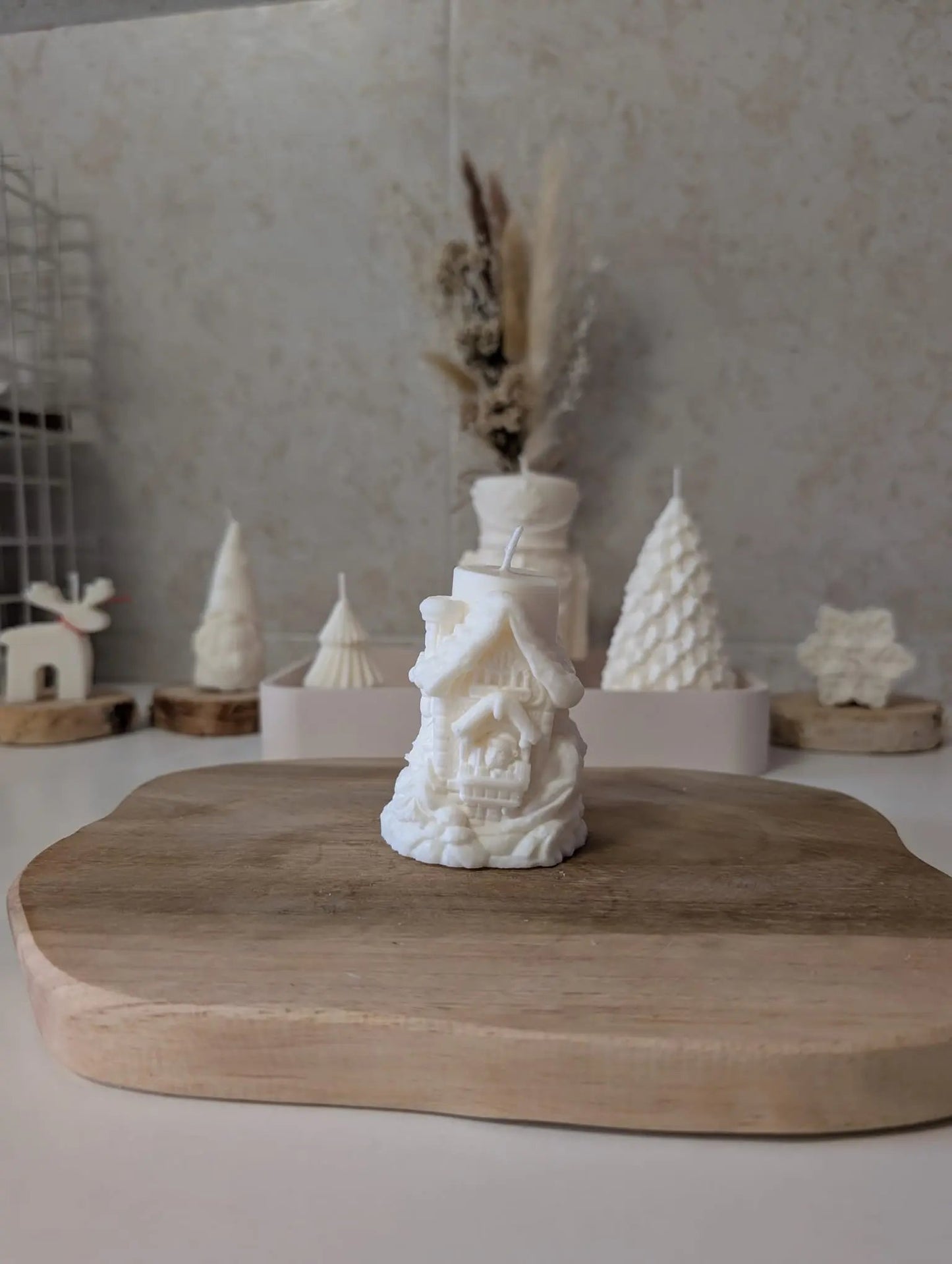 Vela decorativa - Casa Papanoel