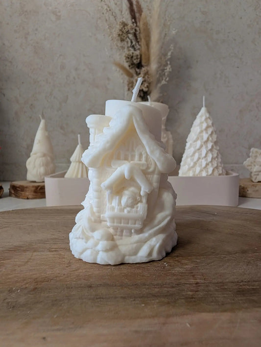 Vela decorativa - Casa Papanoel