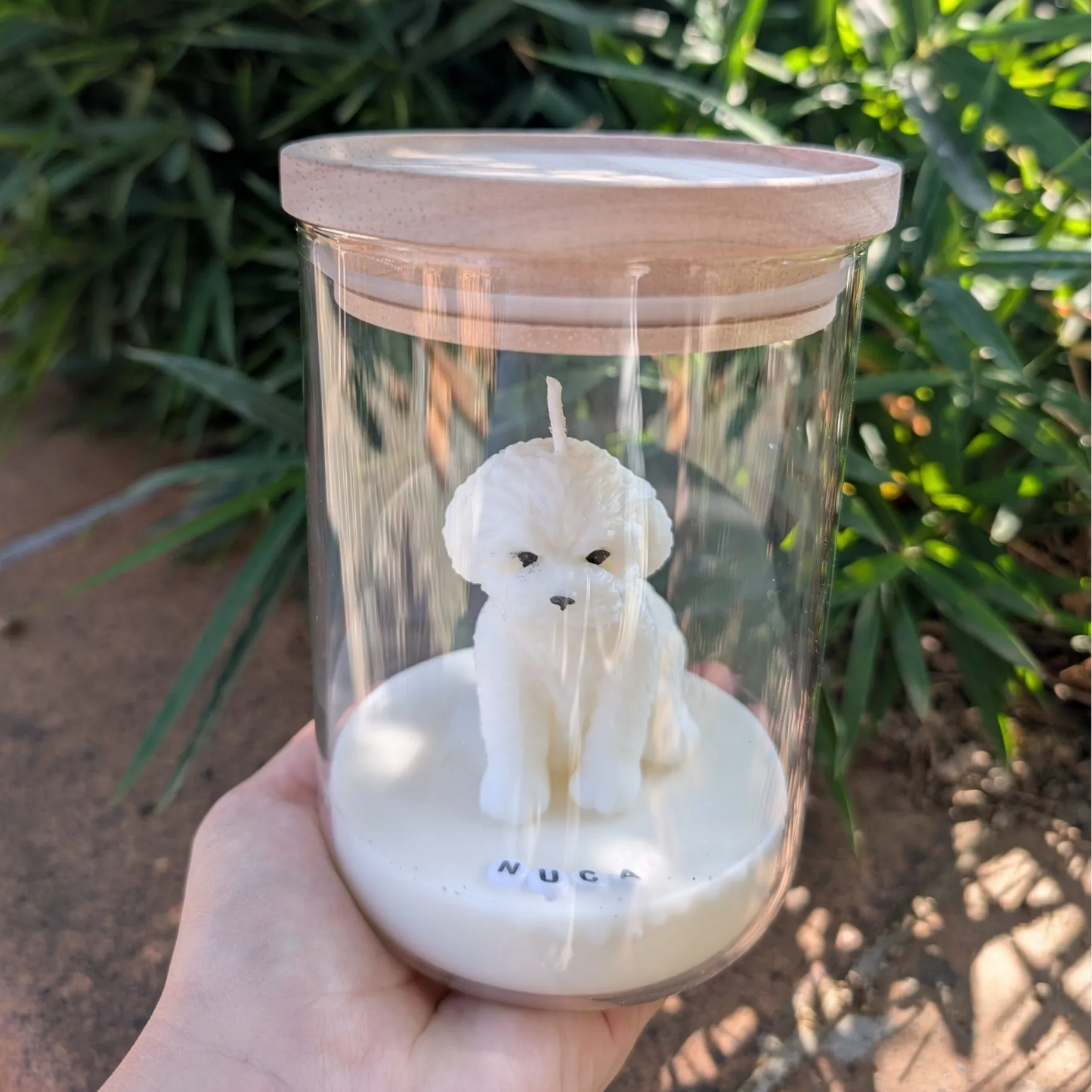 Vela personalizada de tu perro