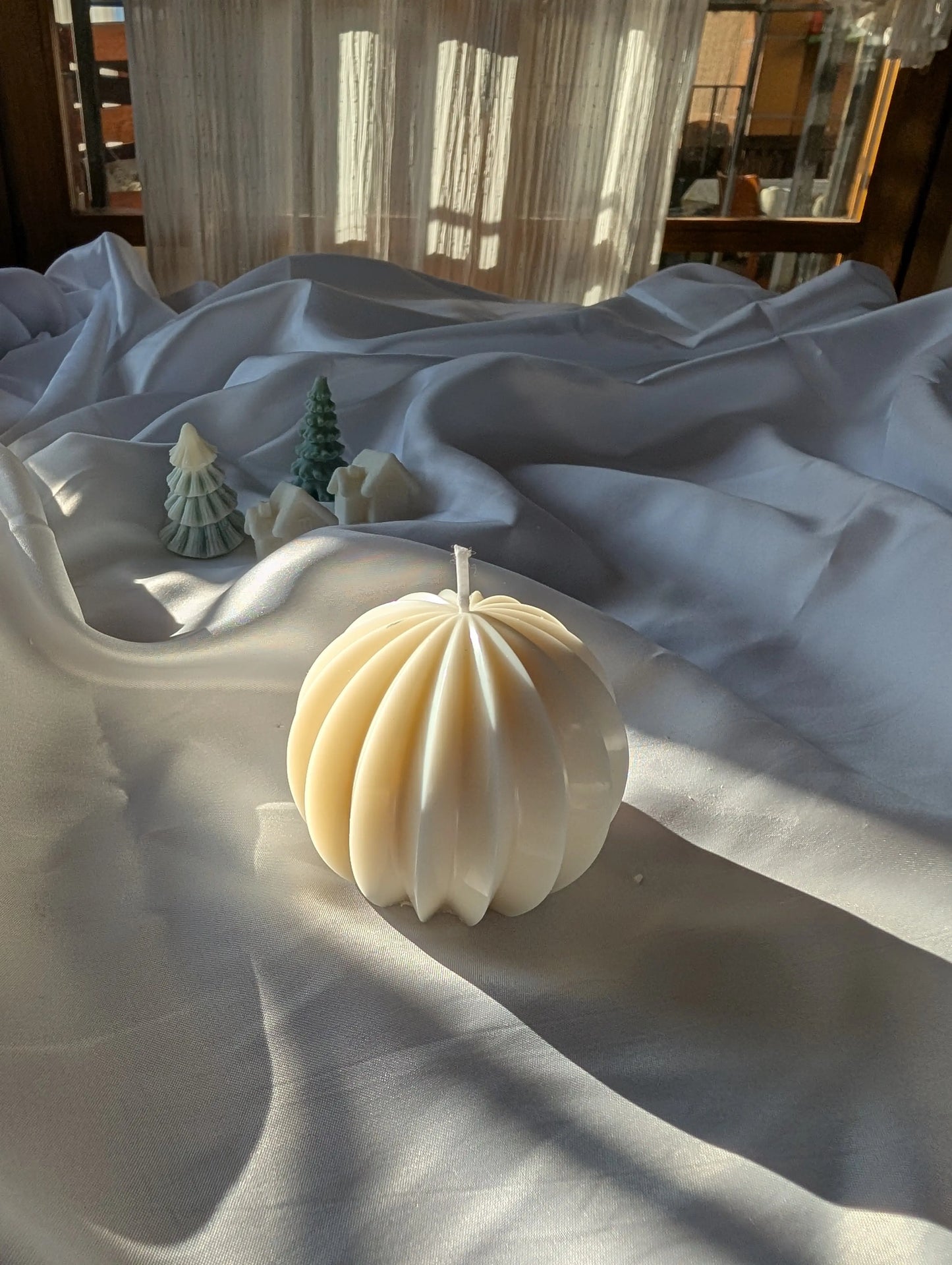 Vela decorativa - Bolita navideña