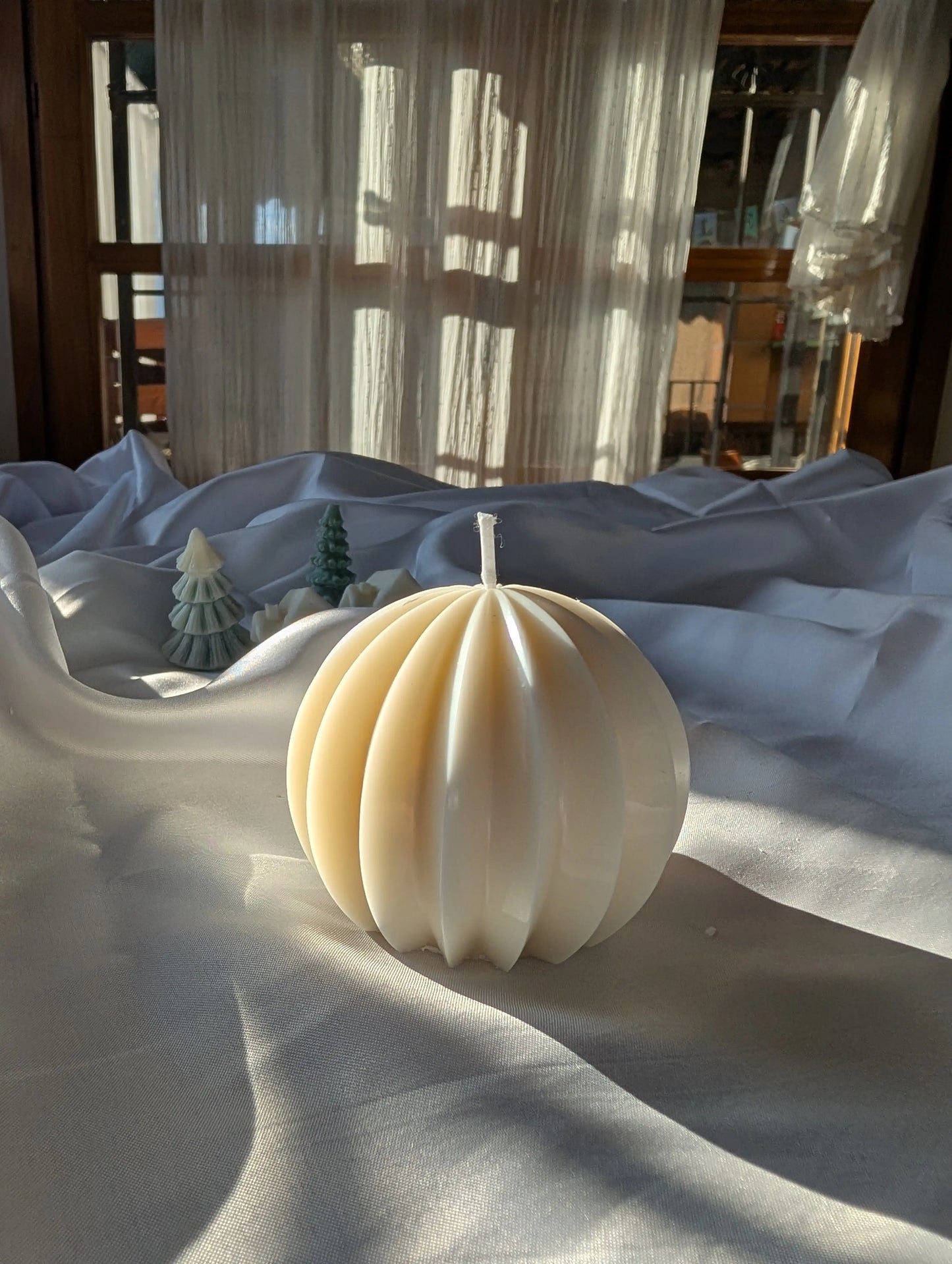 Vela decorativa - Bolita navideña